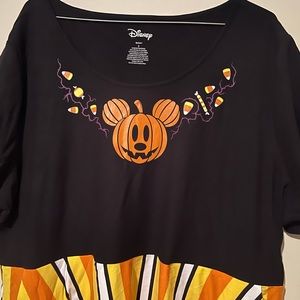 Torrid Disney Mickey Mouse Halloween Mini Foxy Dress with pockets. Size 3.